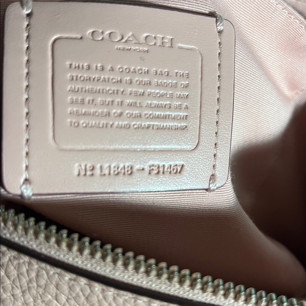 Coach Blush Pink Satchel and Floral Wallet Set - Picture 12 of 12